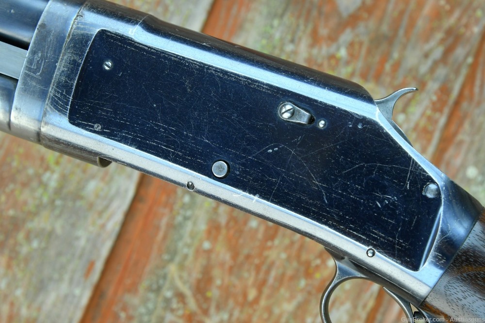 EARLY Winchester Model 1897 Shotgun - 12 GA -*NICE ORIG. BLUE!*-img-6