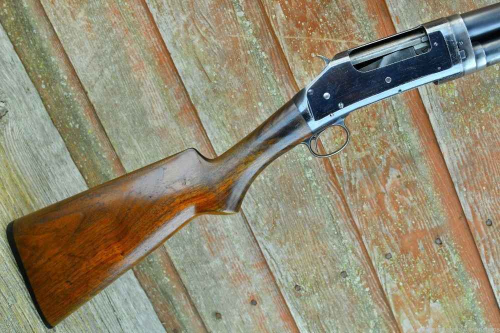 EARLY Winchester Model 1897 Shotgun - 12 GA -*NICE ORIG. BLUE!*-img-13