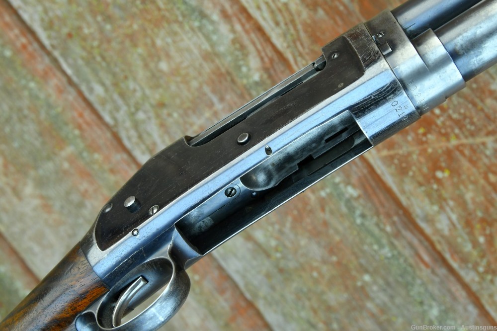 EARLY Winchester Model 1897 Shotgun - 12 GA -*NICE ORIG. BLUE!*-img-43
