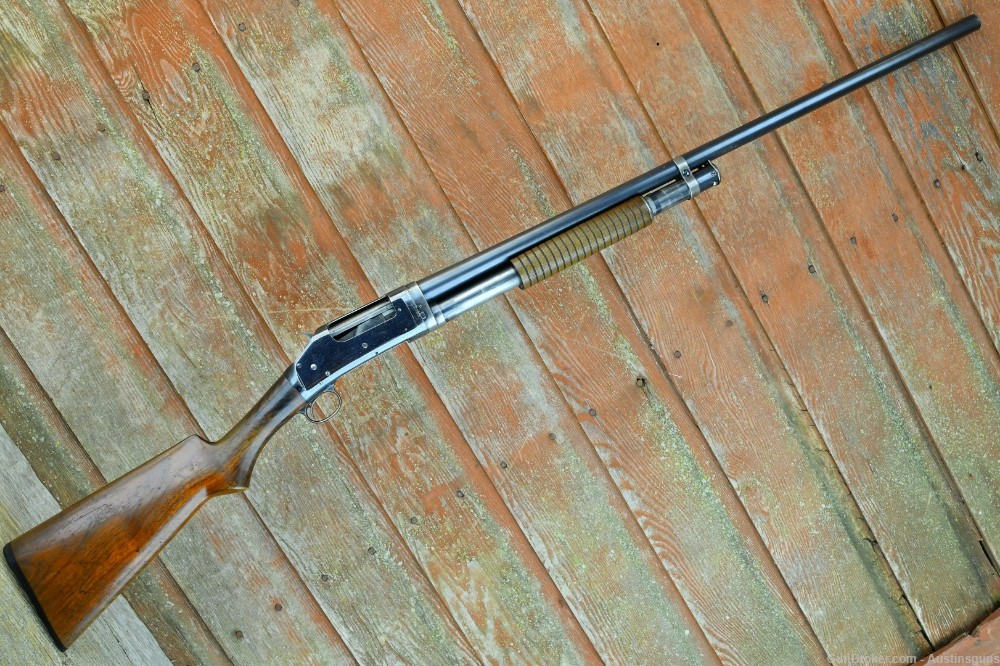 EARLY Winchester Model 1897 Shotgun - 12 GA -*NICE ORIG. BLUE!*-img-12
