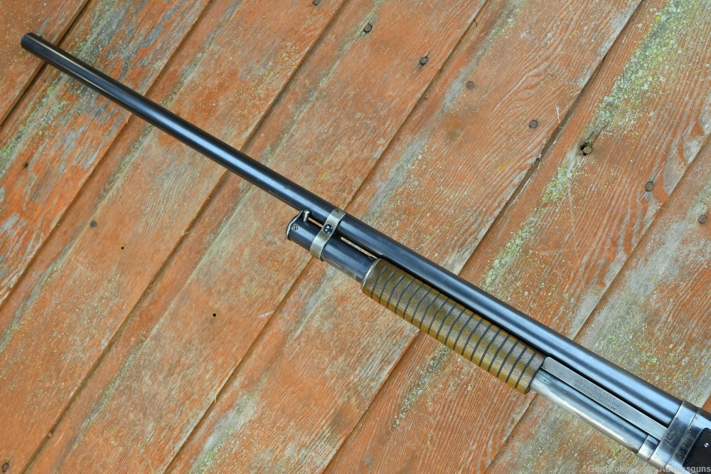 EARLY Winchester Model 1897 Shotgun - 12 GA -*NICE ORIG. BLUE!*-img-3
