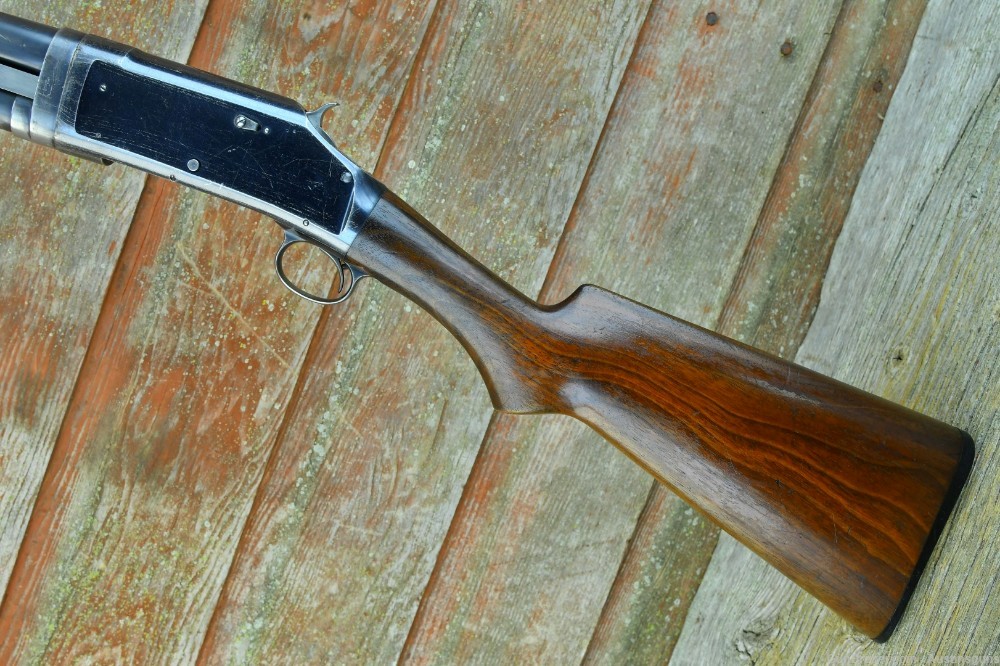 EARLY Winchester Model 1897 Shotgun - 12 GA -*NICE ORIG. BLUE!*-img-2