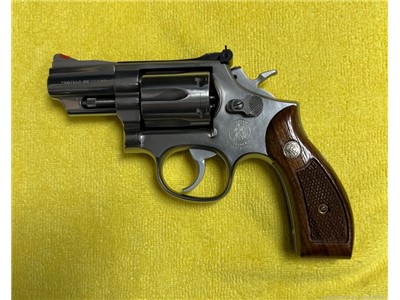 SMITH & WESSON MODEL 66 DOUBLE ACTION REVOLVER STAINLESS STEEL 357 MAGNUM  
