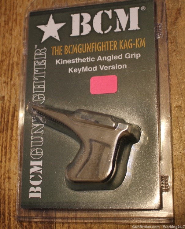 BCMGunfighter KAG 1913 Picatinny Rail Angled Grip for AR or Similar-img-0