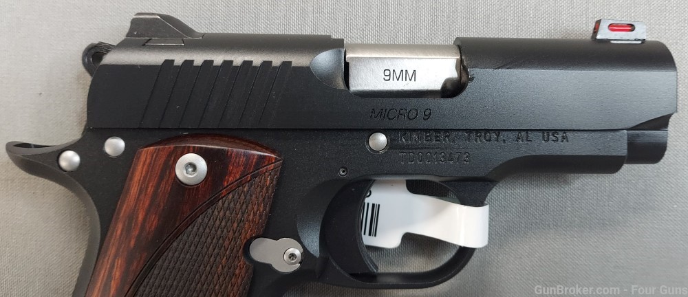 Kimber Micro 9 Semi-Auto Pistol 9mm 3" Barrel 7 Rd 2 Mags Holster 3300241-img-3