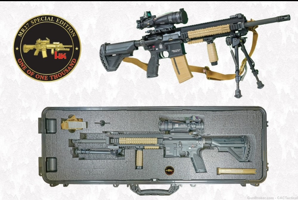 Heckler and Koch MR27 limited Special Edition Deployment system-img-0