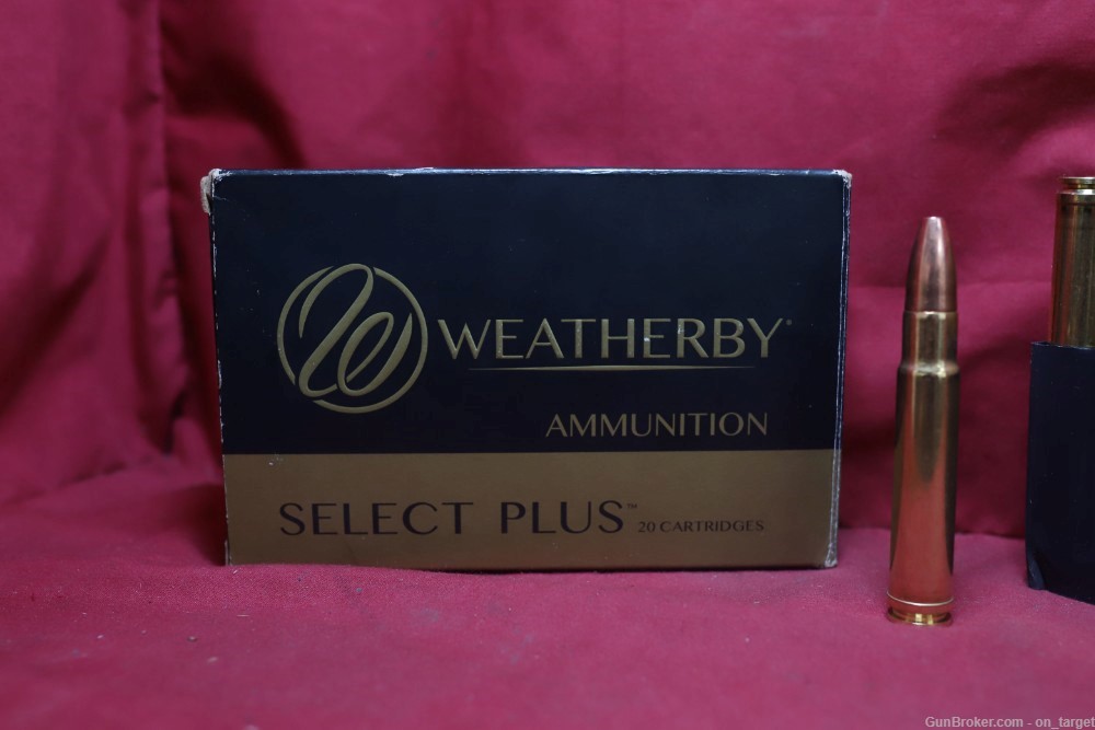 Weatherby Select Plus .460 Weatherby mag 450 Gr. TSX Bullet Open Box 20 Ct-img-1