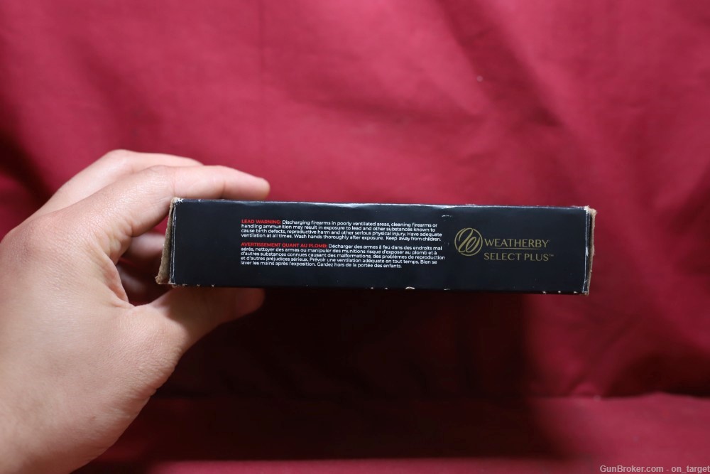 Weatherby Select Plus .460 Weatherby mag 450 Gr. TSX Bullet Open Box 20 Ct-img-5