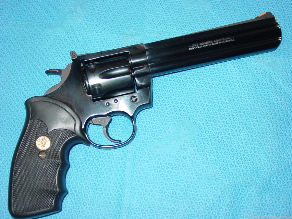 1989 Blue Colt King Cobra (AA3660) .357 Magnum 6” Barrel-img-1