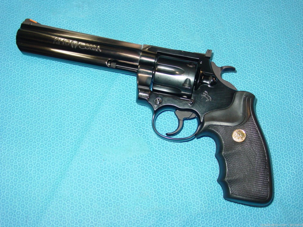 1989 Blue Colt King Cobra (AA3660) .357 Magnum 6” Barrel-img-0