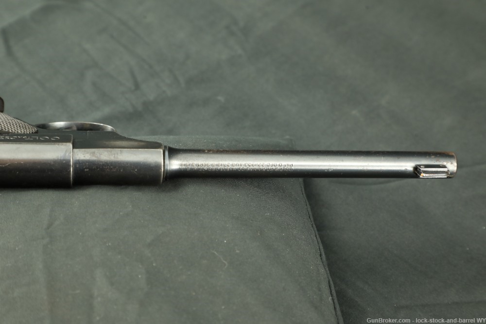 Colt Automatic Pistol Caliber .22 LR Pre-Woodsman Model Semi-Auto, 1920 C&R-img-9