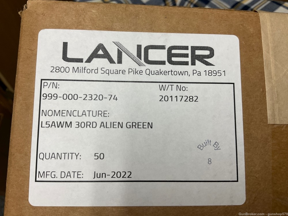 Lancer ALIEN GREEN 30 Round Hybrid Magazine FULL CASE AR M4 15 5.56 223 -img-2