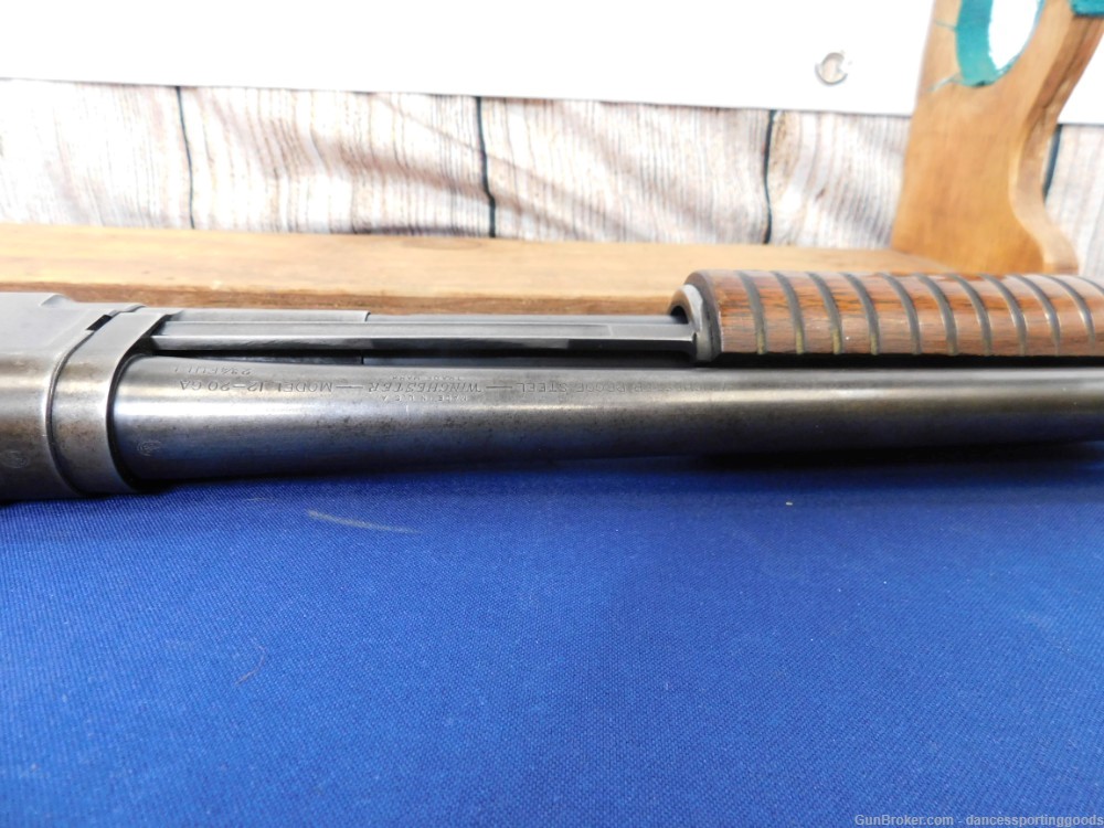 Winchester Model 12 20ga 28" BBL 2.75" Chamber Full Choke Mfg. In 1930-img-24