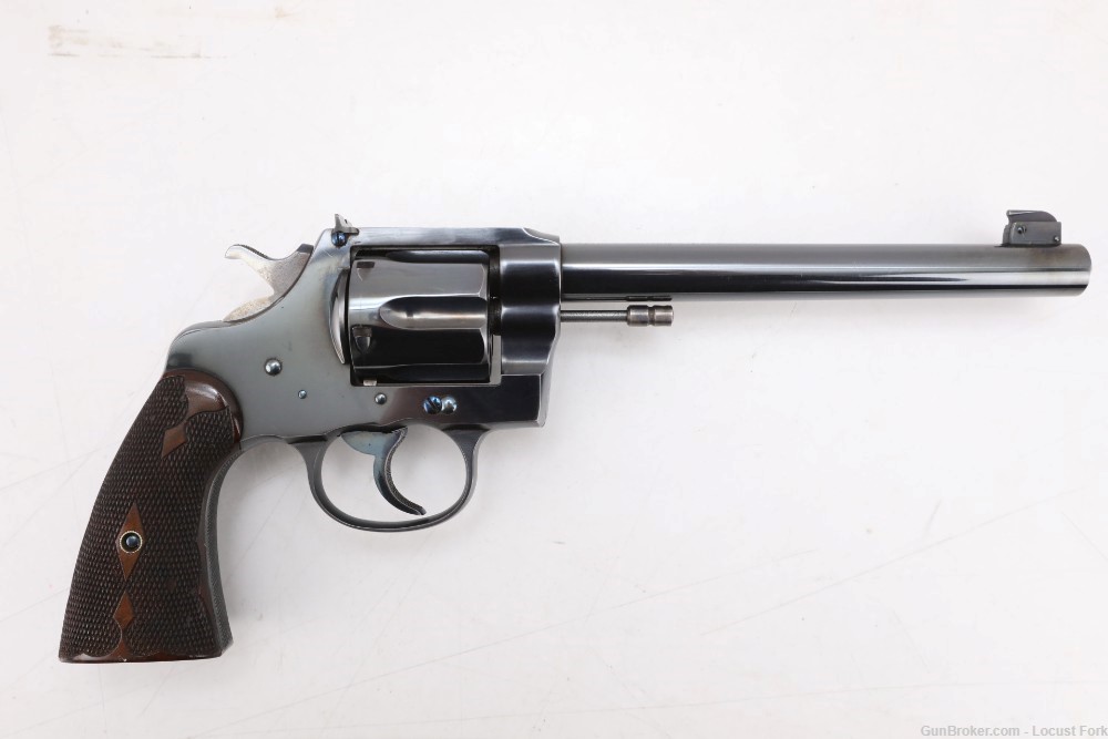Colt New Service 44 Russian 7.5" Blue 1902 Manufacture C&R NICE! No Reserve-img-1