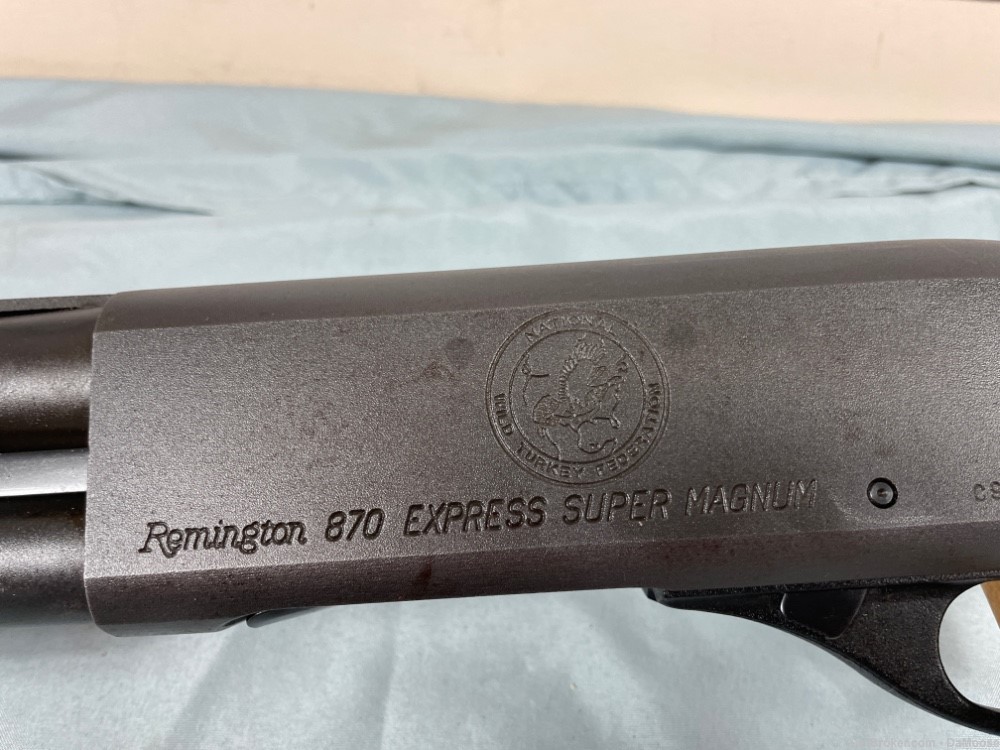 Remington 870 Express Super Magnum Turkey NWTF 12-GA / 28" + Scope Mount-img-3