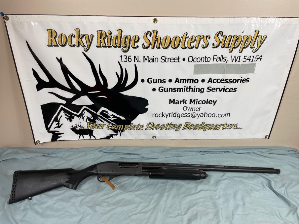 Remington 870 Express Super Magnum Turkey NWTF 12-GA / 28" + Scope Mount-img-2