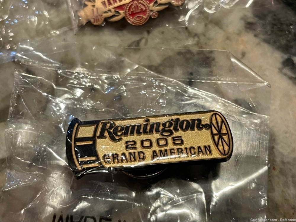 Winchester, Federal, Remington Grand American ATA Shooting Pin Collection K-img-6