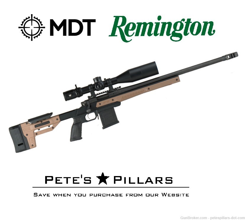 MDT Oryx Rifle Upgraded Chassis Stock Remington 700 SA 106018-FDE-img-0