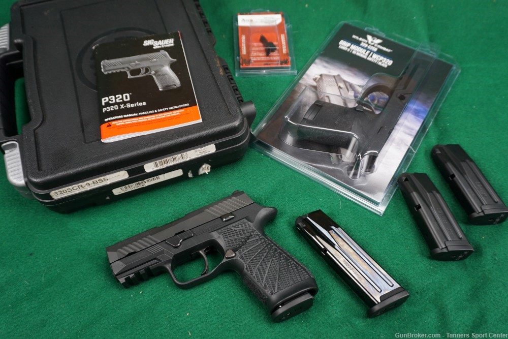 Sig Sauer P320 SCR P320SC Sub-Compact  9mm w/ Wilson Combat Carry II Frame-img-0