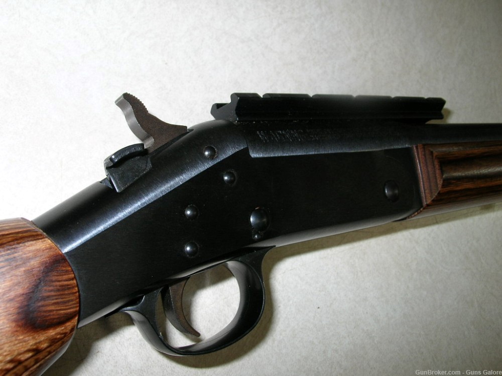 H&R Handi-Rifle 243 Winchester Varmint Thumbhole Laminated-img-4