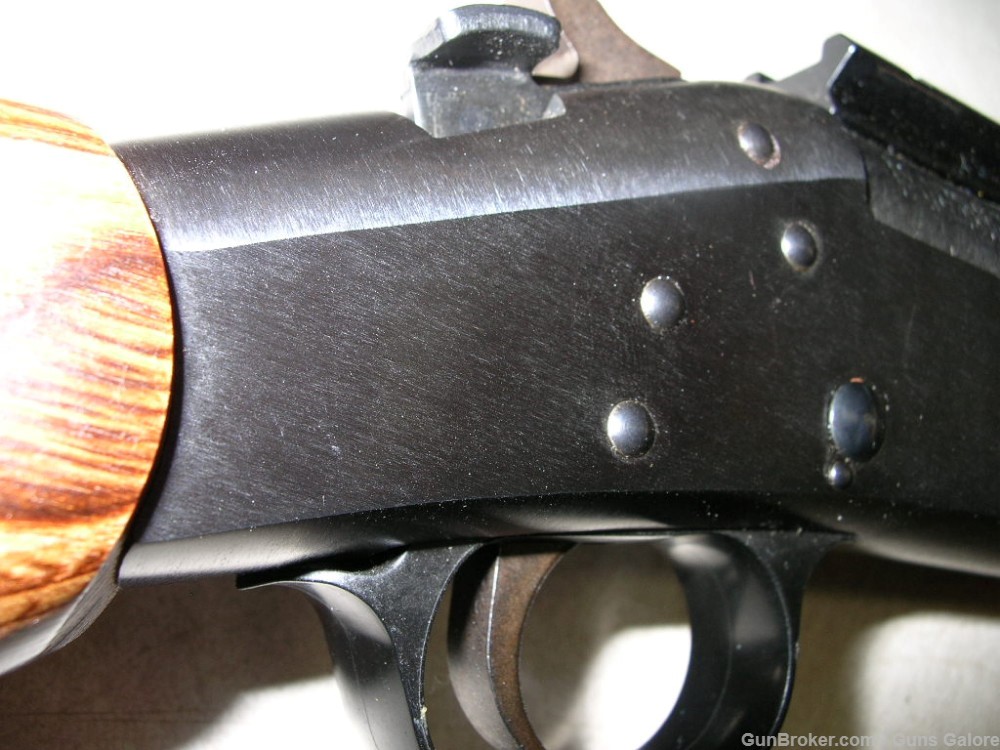 H&R Handi-Rifle 243 Winchester Varmint Thumbhole Laminated-img-22
