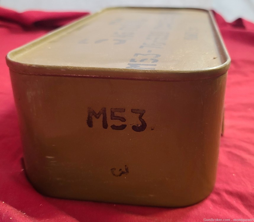 Sealed Ammo Can Russian Spam Can 5.45x39mm Surplus FMJ Steel Core 1080 RD -img-2