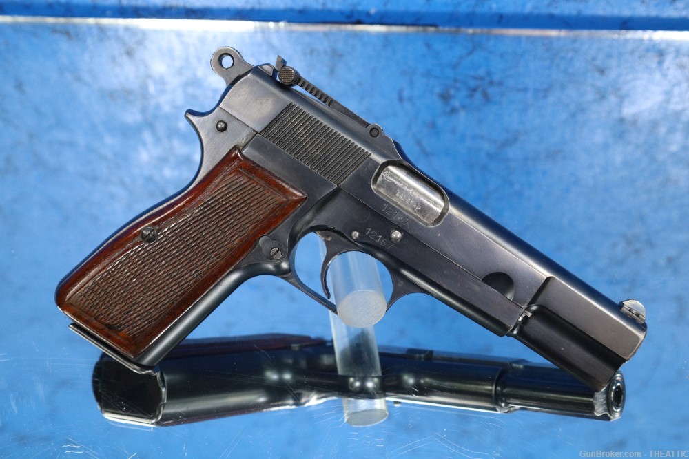 GORGEOUS PRE WWII BELGIAN ARMY FN BROWNING HI POWER P35 9MM LUGER C&R -img-27