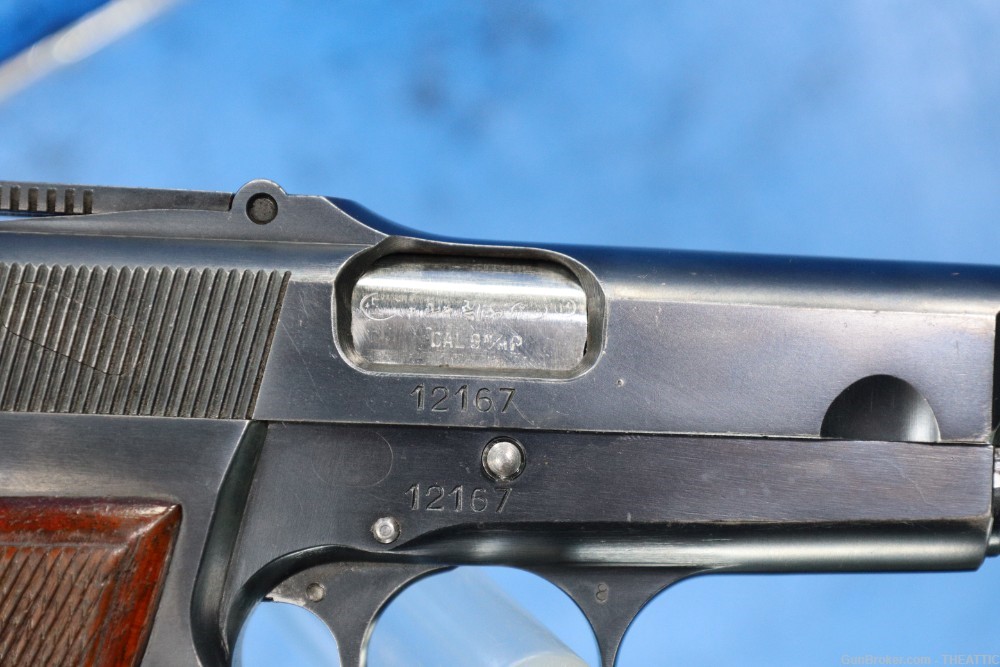 GORGEOUS PRE WWII BELGIAN ARMY FN BROWNING HI POWER P35 9MM LUGER C&R -img-32