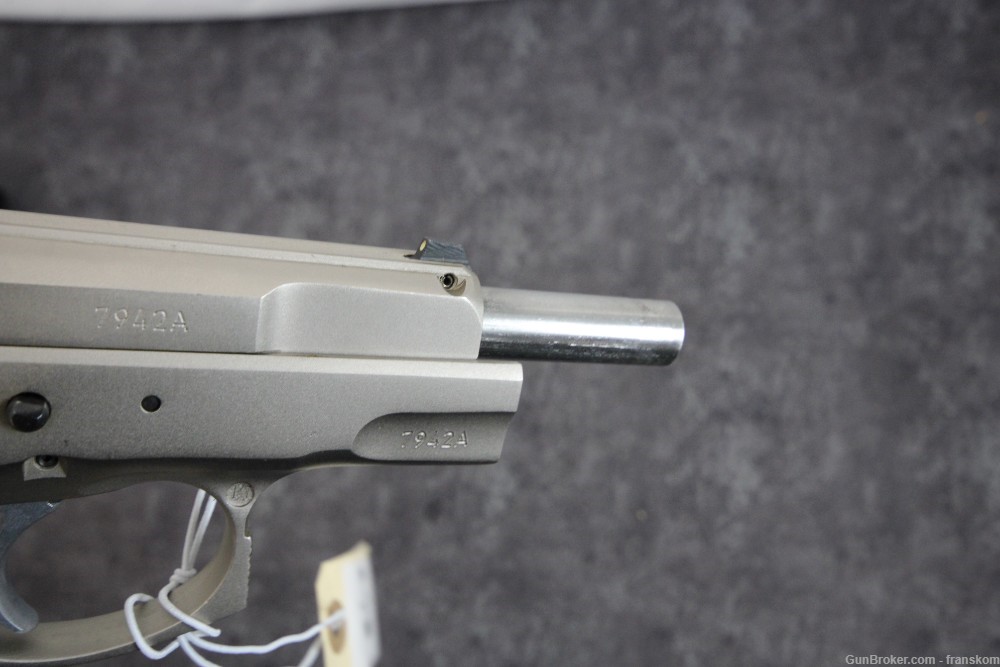 Rare Stainless Steel Variation of the CZ 75B in 9 MM with 4.5" Barrel-img-14