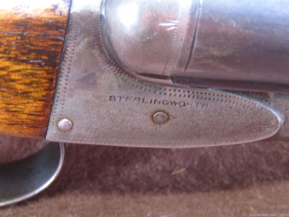 AH Fox Sterlingworth 12 GA SXS Double Barrel Shotgun Made in 1921 C&R Okay-img-7