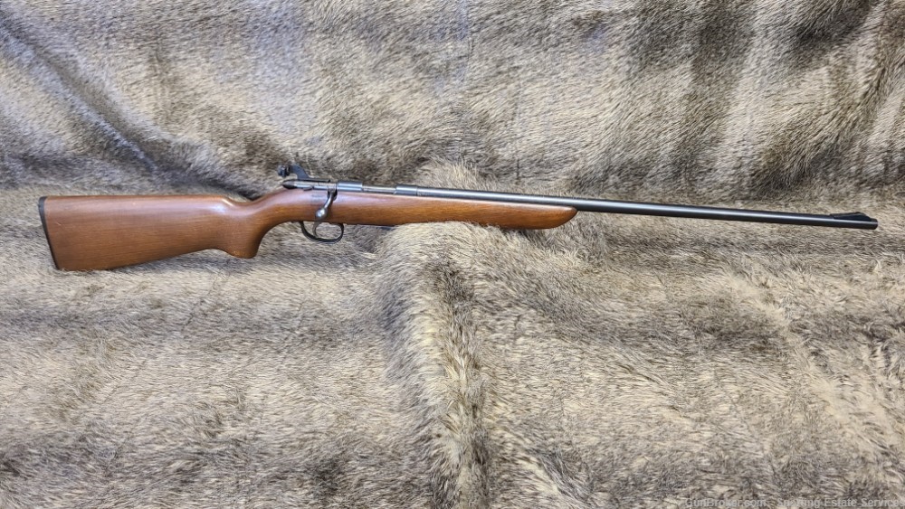 Remington Model 511-P Scoremaster - .22LR - 25" - Bolt Action - Peep Sight!-img-0