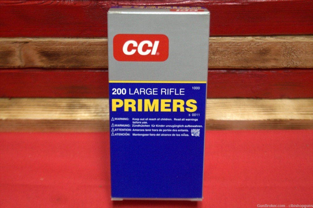 cci #200  large rifle primers 1000 count CHEAP-img-0