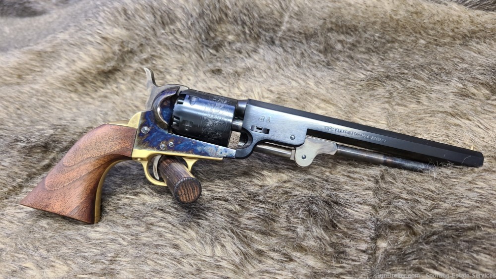 Pietta Model 1851 .36 Caliber Black Powder Revolver - 7 1/2" -img-0