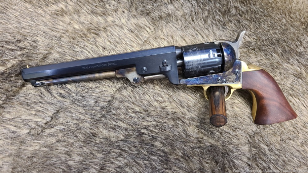Pietta Model 1851 .36 Caliber Black Powder Revolver - 7 1/2" -img-1