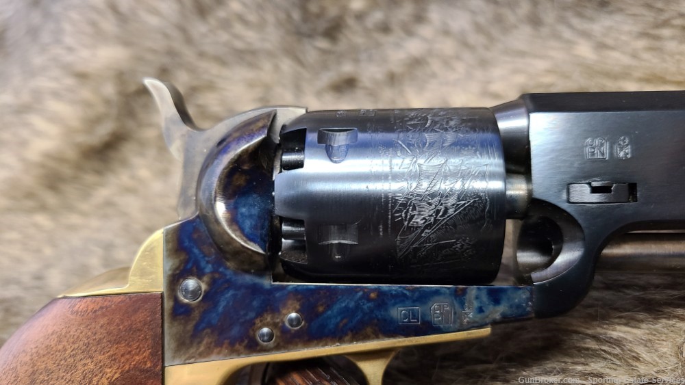 Pietta Model 1851 .36 Caliber Black Powder Revolver - 7 1/2" -img-4