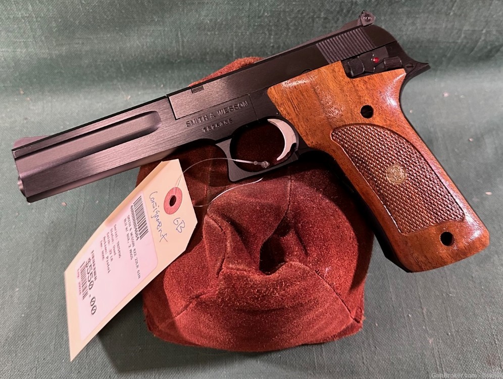 Smith & Wesson 422, used, 6 inch blued barrel, blued slide -img-0