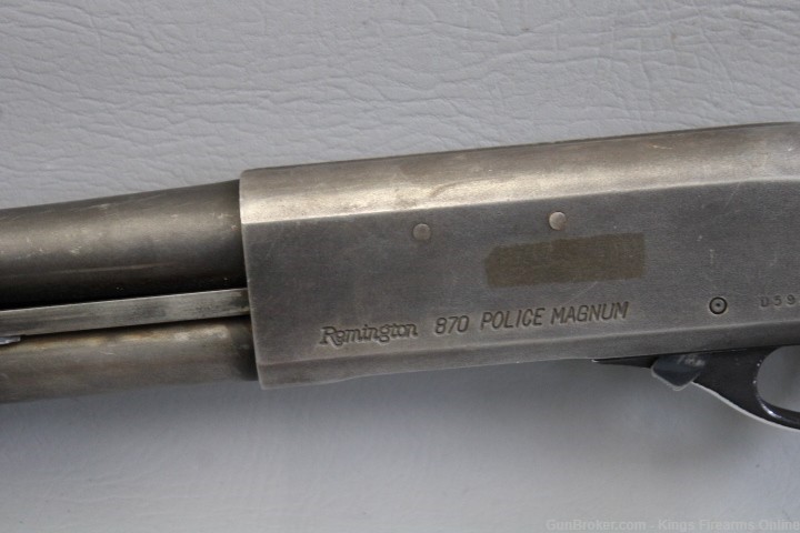 Remington 870 Police Magnum 12 GA 20" Fully Rifled Item S-76-img-16
