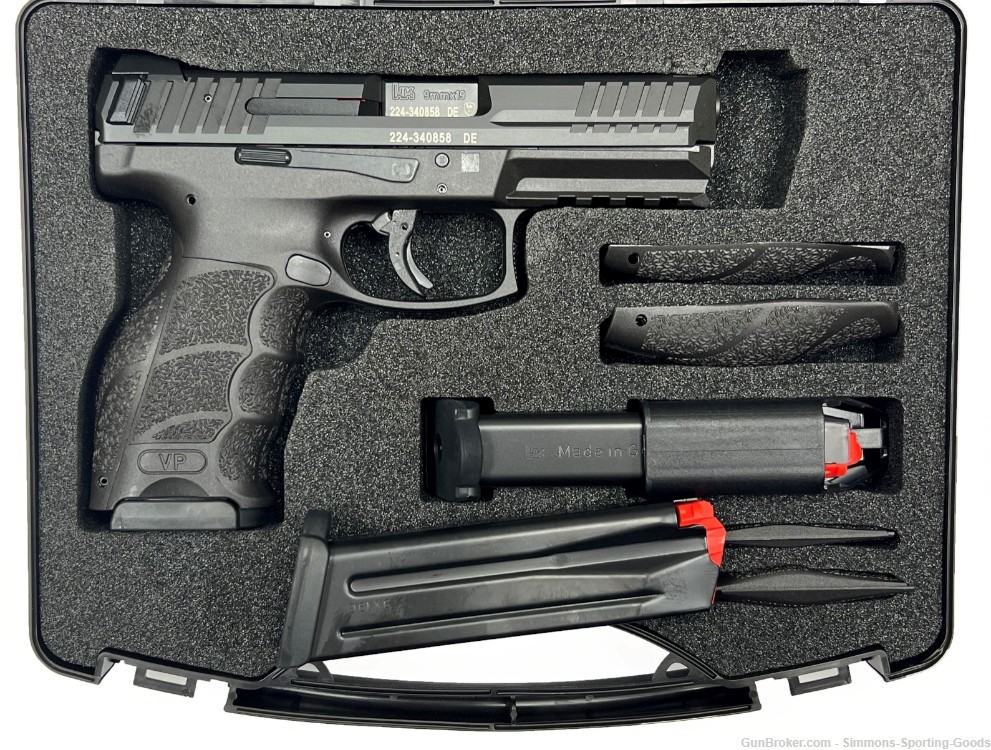H&K VP9-B (81000286) 4.09" 9mm 17Rd Semi Auto Pistol - Black-img-3