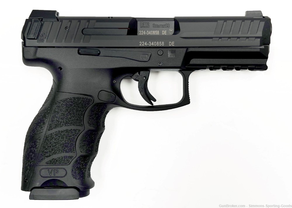 H&K VP9-B (81000286) 4.09" 9mm 17Rd Semi Auto Pistol - Black-img-1