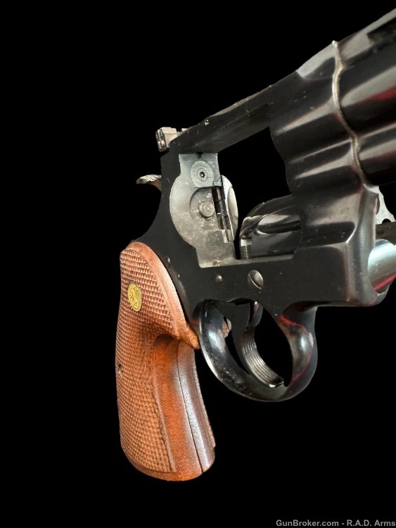 HOLY GRAIL 1958 Colt Python 4 DIGIT 6” Vent Rib Blued .357 Original Grips-img-17