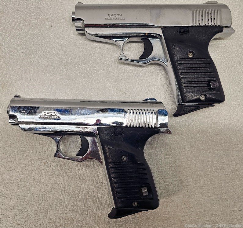 GREAT PAIR of Lorcin L380 .380 ACP, PENNY START-img-1