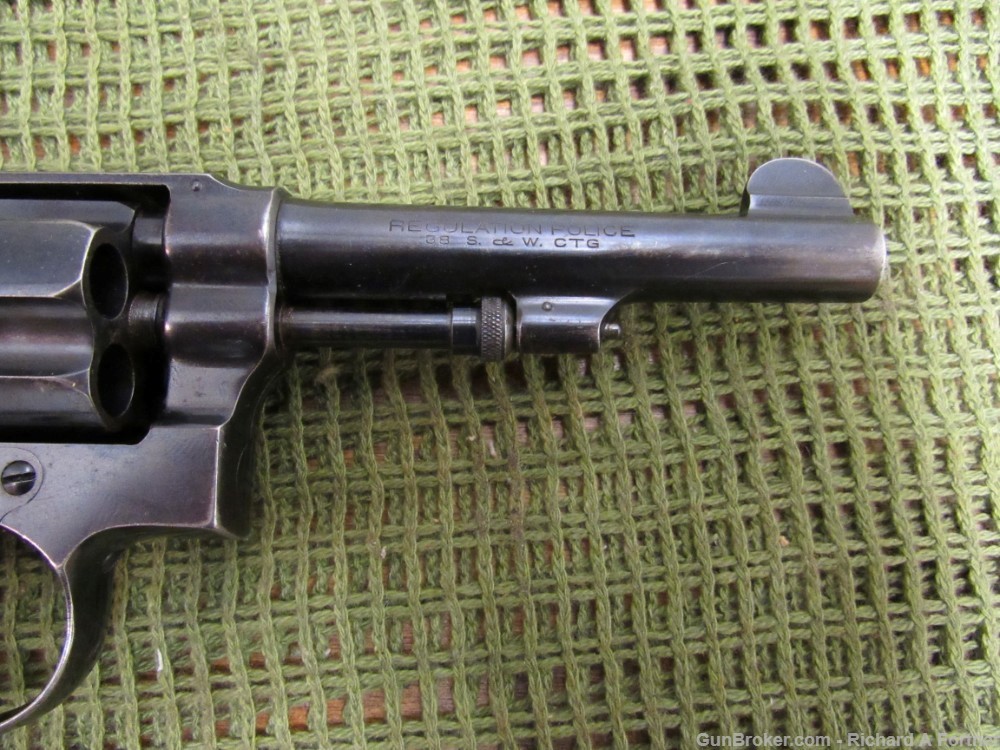 Smith & Wesson S&W Pre-War Regulation Police .38 S&W 4" Revolver, C&R-img-8
