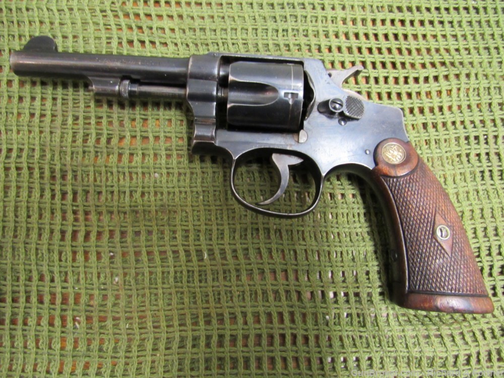 Smith & Wesson S&W Pre-War Regulation Police .38 S&W 4" Revolver, C&R-img-0
