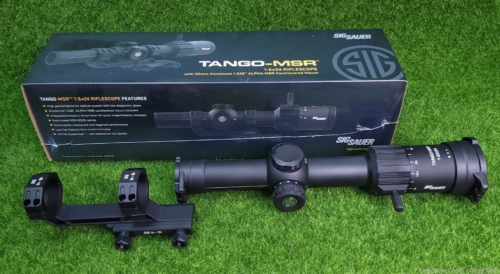 Sig Sauer Tango-MSR 1-6x 24mm Illuminated Red MSR BDC6 Reticle - SOT61000-img-0