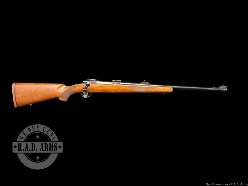 ULTRA RARE 1989 Ruger M77 .35 WHELEN Red Pad Tang Safety 22” Collector-img-0