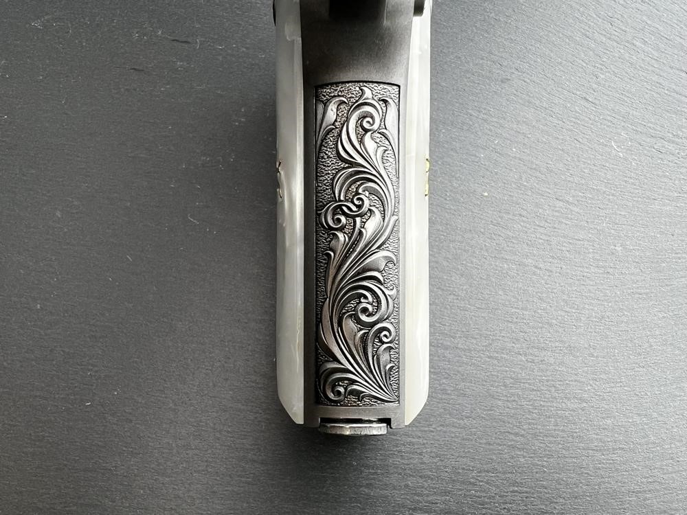FACTORY 2ND - Colt 1911 Custom Engraved Regal by Altamont .38 Super-img-5