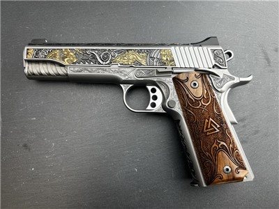 FACTORY 2ND - Kimber 1911 Custom Engraved Viking Warrior AAA by Altamont