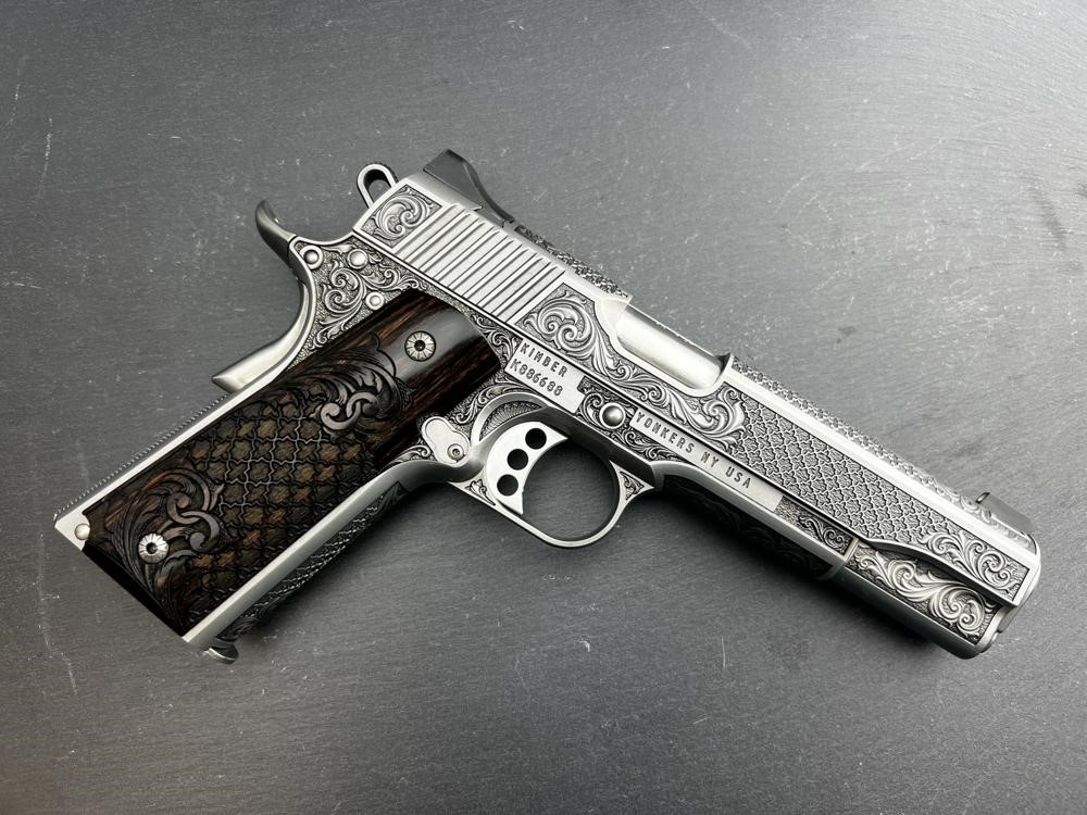 FACTORY 2ND - Kimber 1911 Custom Engraved Royal Chateau AAA by Altamont-img-17