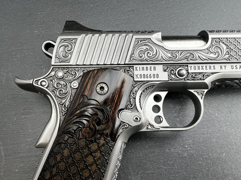 FACTORY 2ND - Kimber 1911 Custom Engraved Royal Chateau AAA by Altamont-img-11