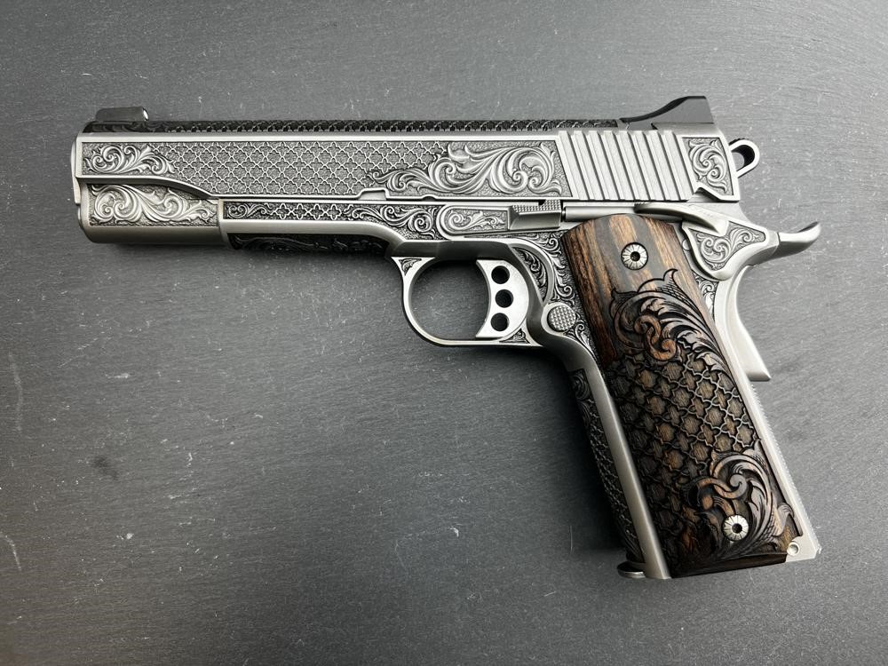 FACTORY 2ND - Kimber 1911 Custom Engraved Royal Chateau AAA by Altamont-img-0
